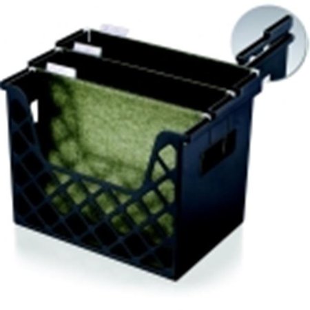 OFFICEMATE Officemate 3.25 x 8.63 x 10.75 in. Oic Plastic Recycled Desktop File Organizer; Black 1437530